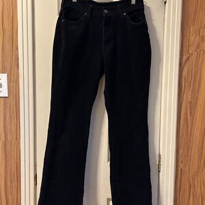 Levi's Black corduroy Jeans orange tab